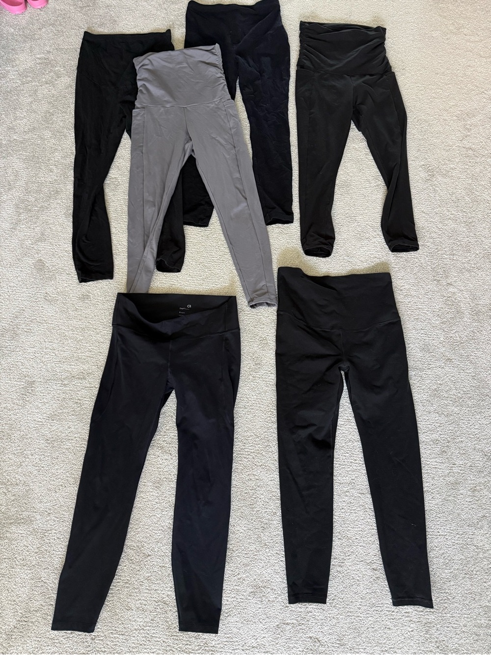 Maternity Pregnancy Leggings medium and small bundle